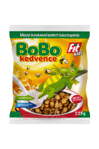 Obrázek pro Fit Kids Susumu bezlepkové kukuřičné lupínky medově-kakaové (225g)
