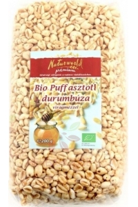 Obrázek pro Naturgold Bio pufovaných durum - tvrdá pšenice s květovým medem (200g)