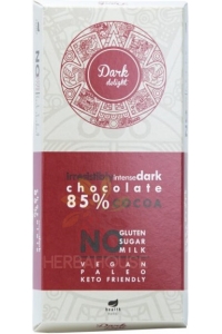 Obrázek pro Health Market Dark Delight Hořká čokoláda 85% (80g)