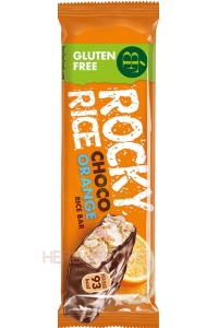 Obrázek pro Benlian Food Rocky Rice Bezlepková rýžová tyčinka čokoláda a pomeranč (18g)