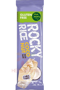 Obrázek pro Benlian Food Rocky Rice Bezlepková rýžová tyčinka bílá čokoláda a kokos (18g)