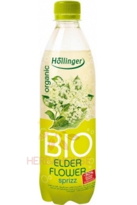 Obrázek pro Hollinger Bio Bezinkový nápoj sycený (500ml PET láhev)