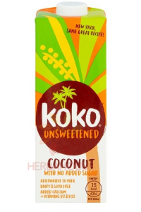 Obrázek pro Koko Dairy Free Kokosové mléko neslazené (1000ml)