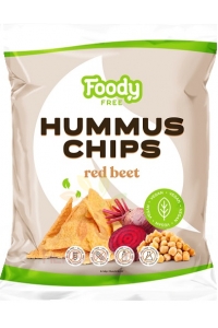 Obrázek pro Foody Free Bezlepkový Hummus Chips s červenou řepou (50g)