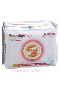Obrázek pro Biointimo Anion Day Dámské denní hygienické vložky s křidélky (10ks)