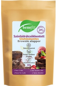 Obrázek pro Benefitt Bezlepková moučná směs na přípravu brownie se sníženým obsahem sacharidů (500g)
