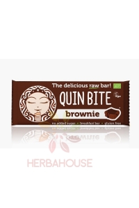 Obrázek pro Quin Bite Bio Raw Bar Brownie tyčinka (30g)