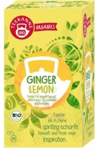 Obrázek pro Teekanne Organics Bio Ginger Lemon bylinný čaj (20ks)