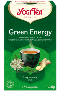 Obrázek pro Yogi Tea® Bio Ajurvédský čaj Zelená energie (17ks)