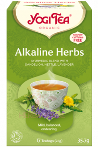 Obrázek pro Yogi Tea® Bio Ajurvédský Čaj zásadité bylinky (17ks)