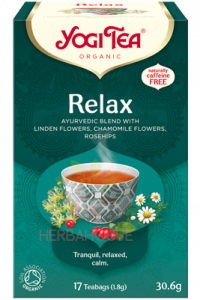 Obrázek pro Yogi Tea® Bio Ajurvédský Čaj Relax (17ks)