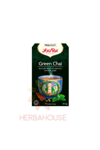 Obrázek pro Yogi Tea® Bio Ajurvédský Čaj Zelený chai (17ks)