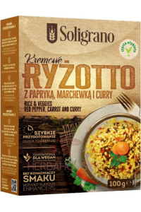 Obrázek pro Soligrano Rizoto s paprikou, mrkví a kari (100g)