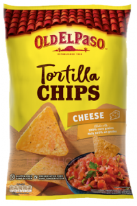 Obrázek pro Old El Paso Bezlepkový Tortilla chips sýrový (185g)