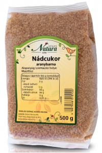 Obrázek pro Dénes Natura Třtinový cukr zlatohnědý (500g)