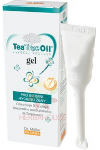 Obrázek pro Dr. Müller Tea Tree Oil mycí gel na intimní hygienu - tuba s aplikátorem (7x7.5g)