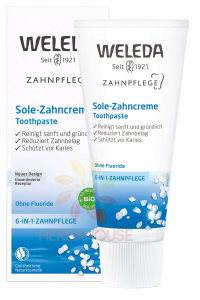 Obrázek pro Weleda Bio Zubní pasta s mořskou solí bez fluoridu (75ml)