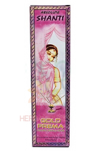 Obrázek pro Goloka Gold Prema Vonná tyčinka Shanti (10ks)