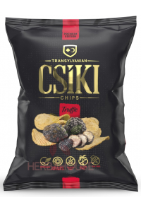 Csíki Chips Bezlepkové bramborové chipsy s příchutí lanýžů (60g) Obrázek pro Csíki Chips Bezlepkové bramborové chipsy s příchutí lanýžů (60g)