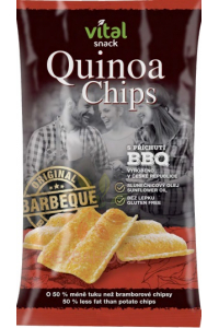 Obrázek pro Golden Snack Quinoa chipsy s příchutí BBQ (60g)
