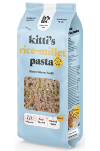 Obrázek pro It´s us Kittis Bezlepkové rýžovo-prosové těstoviny - vřetena (200g)