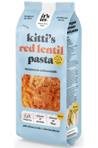 Obrázek pro It´s us Kittis Bezlepkové těstoviny z červené čočky - široké nudle (200g)