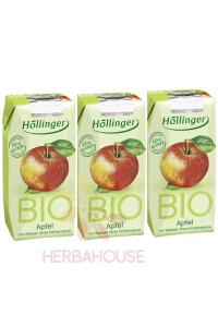 Obrázek pro Hollinger Bio Jablečný nektar (3 x 200ml)