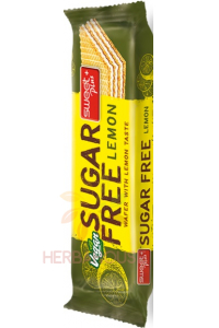 Obrázek pro Sweet+Plus Oplatka plněná krémem s citrónovou příchutí bez cukru se sladidly (24g)