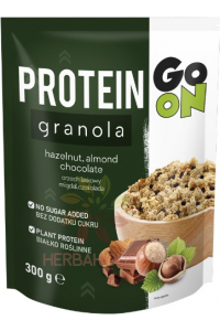 Obrázek pro Sante Go On Proteinová granola se sladidly lískový ořech, mandle, čokoláda (300g)