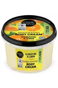 Obrázek pro Organic Shop Povzbuzující tělový krém Klementinka a citron (250ml)