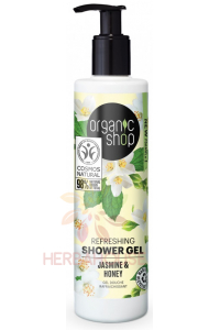 Obrázek pro Organic Shop Sprchový gel s jasmínem a medem (280ml)
