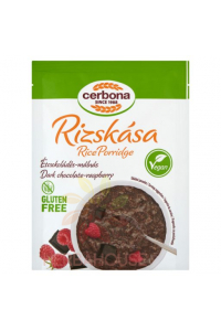 Obrázek pro Cerbona Vegan Bezlepková Rýžová kaše čokoláda malina (45g)