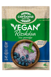 Obrázek pro Cerbona Vegan Bezlepková Rýžová kaše borůvky (45g)