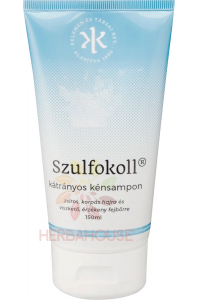Obrázek pro Szulfokoll Sirný šampon s dehtem na mastné vlasy s lupy a svědivou citlivou pokožku hlavy (150ml)