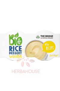 Obrázek pro The Bridge Bio Rýžový dezert vanilkový (2 x 130g)