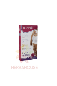 Obrázek pro X-Epil Premium Soft Depilační pásky se studeným voskem pro depilaci těla (12ks)