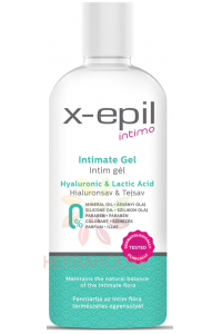 Obrázek pro X-Epil Intimo Gel pro intimní hygienu s kyselinou hyaluronovou a mléčnou (100ml)