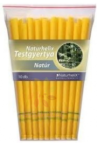 Obrázek pro Naturhelix Tělová svíčka natur (10ks)