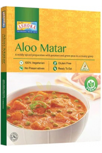 Obrázek pro Ashoka Aloo Matar - indické jídlo (280g)
