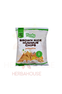 Obrázek pro Foody Free Bezlepkový Chips Hummus a hnědá rýže s dýní (50g)