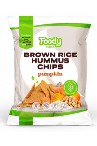 Obrázek pro Foody Free Bezlepkový Chips Hummus a hnědá rýže s dýní (50g)