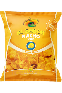 Obrázek pro El Sabor Bezlepkový Nachos chips se sýrovou příchutí (225g)
