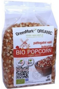 Obrázek pro Greenmark Organic Bio Kukuřice na popcorn (500g)