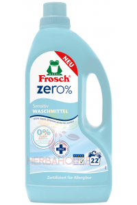 Obrázek pro Frosch Eko Sensitive Zero% Prací gel pro citlivou pokožku (1500ml)