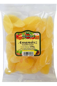 Obrázek pro Naturfood Kandovaný ananas plátky (150g)