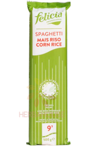 Obrázek pro Felicia Bio Bezlepkové kukuřičné rýžové špagety (500g)
