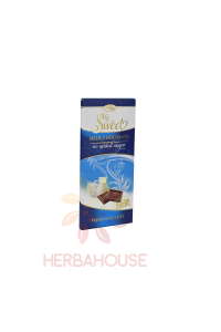 Obrázek pro Microse My Sweet Bezlepková Mléčná čokoláda bez přidaného cukru (90g)