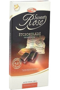 Obrázek pro Microse Bezlepková Hořká čokoláda s fruktózou (100g)