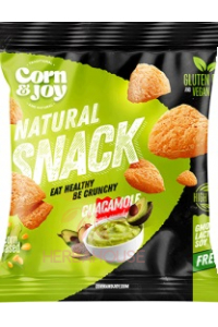 Obrázek pro Corn & Joy Bezlepkový Snack kukuřičný s příchutí guacamole (40g)