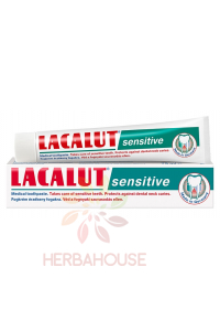 Obrázek pro Lacalut Sensitive zubní pasta pro citlivé zuby (75ml)
